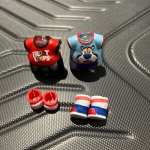 Froot Loops Miniature Outfits and Shoes lol surprise doll outfit set of 2